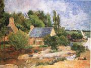 Paul Gauguin Washerwomen at Pont-Aven oil